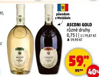 Penny Market Asconi gold nabídka