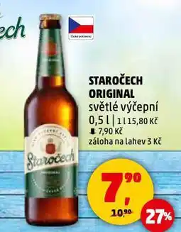 Penny Market Pivo staročech nabídka