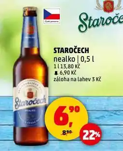 Penny Market Pivo staročech nealko nabídka
