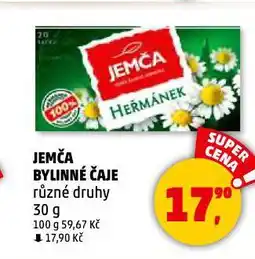 Penny Market Jemča čaj nabídka