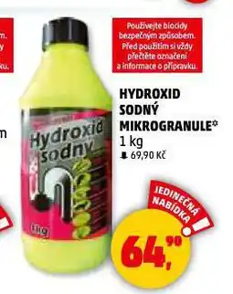 Penny Market Hydroxid sodný mikrogranule nabídka