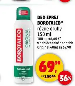 Penny Market Borotalco deo sprej nabídka