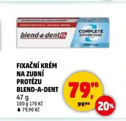 Penny Market Blend a dent fixační krém na zubní protézu nabídka