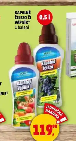 Penny Market Kapalné železo či vápník nabídka
