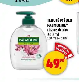 Penny Market Palmolive tekuté mýdlo nabídka