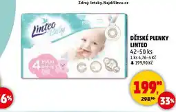 Penny Market Linteo dětské plenky nabídka