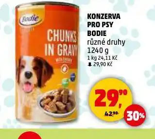 Penny Market Bodie konzerva pro psy nabídka