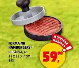 Penny Market Forma na hamburgery nabídka