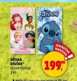 Penny Market Dětská osuška nabídka