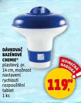 Penny Market Dávkovač bazénové chemie nabídka
