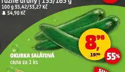 Penny Market Okurka salátová nabídka