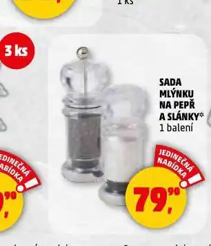 Penny Market Sada mlýnků nabídka