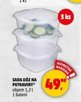 Penny Market Sada dóz na potraviny nabídka