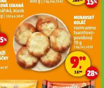 Penny Market Moravský koláč nabídka