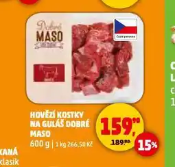 Penny Market Hovězí kostky na guláš nabídka