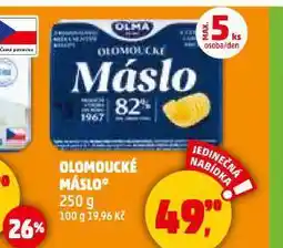 Penny Market Olomoucké máslo nabídka