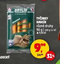 Penny Market Tyčinky havlík nabídka