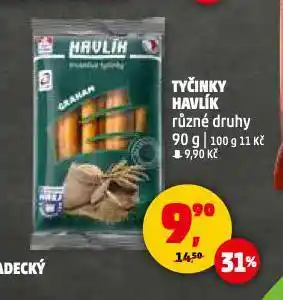 Penny Market Tyčinky havlík nabídka