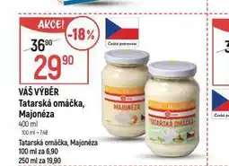 Globus Tatarská omáčka, majonéza nabídka