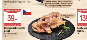 Globus Selská polévkové směs nabídka