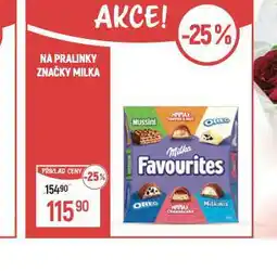 Globus Milka pralinky nabídka