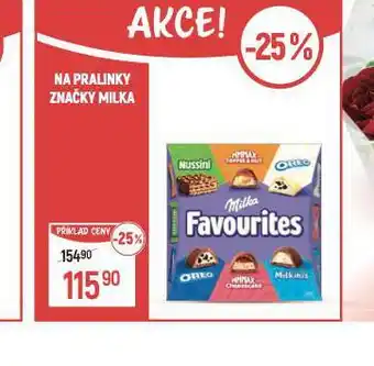 Globus Milka pralinky nabídka