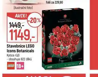 Globus Stavebnice lego icons botanicals nabídka
