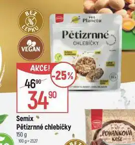 Globus Semix pětizrnné chlebíčky nabídka