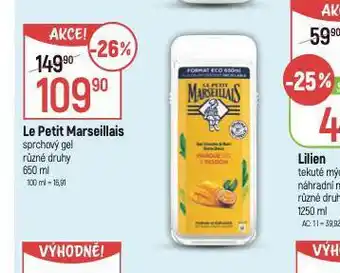 Globus Le petit marseillais sprchový gel nabídka