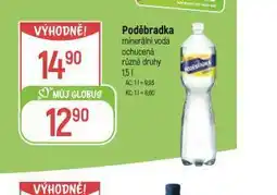 Globus Poděbradka ochucená nabídka