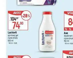 Globus Lactovit sprchový gel nabídka