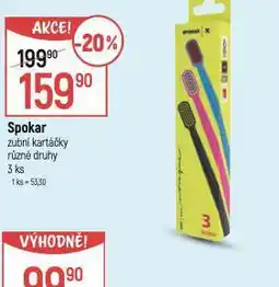 Globus Spokar zubní kartáčky nabídka