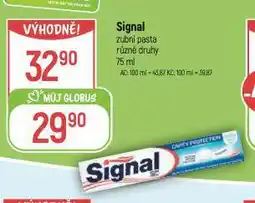 Globus Signal zubní pasta nabídka