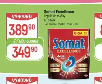 Globus Somat excellence kapsle do myčky nabídka