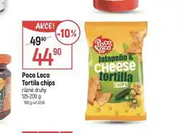 Globus Poco loco tortilla chips nabídka