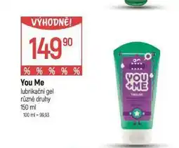 Globus You me lubrikační gel nabídka