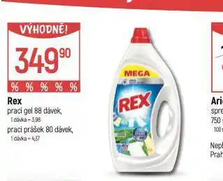 Globus Rex prací gel nabídka