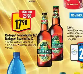 Albert Pivo radegast temně hořká 12 nabídka