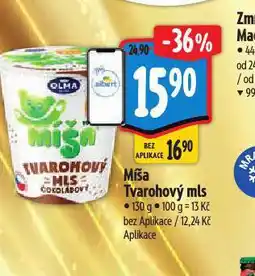 Albert Míša tvarohový mls nabídka