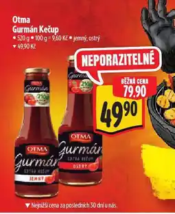 Albert Otma omáčka kečup nabídka