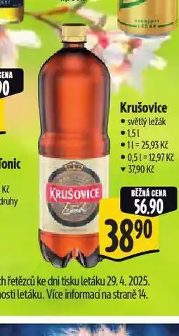 Albert Pivo krušovice ležák nabídka