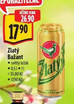 Albert Pivo zlatý bažant nabídka