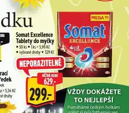 Albert Somat excellence tablerty do myčky nabídka