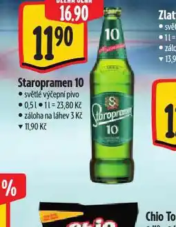 Albert Pivo staropramen 10 nabídka