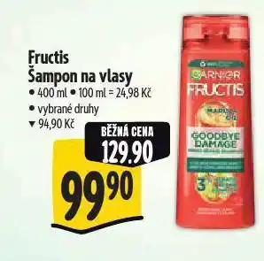 Albert Fructis šampon nabídka