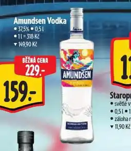 Albert Amundsen vodka nabídka