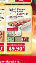 Norma Vánoční balicí papír nabídka