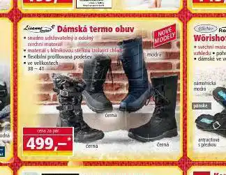 Norma Dámská termo obuv nabídka