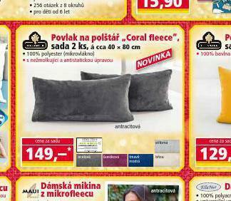 Norma Povlak na polštář nabídka