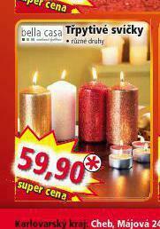 Norma Třpytivé svíčky nabídka